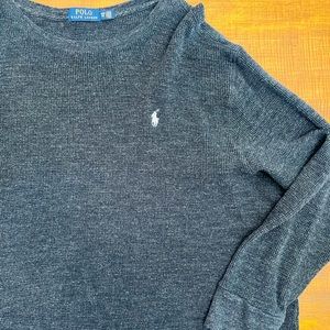 POLO Ralph Lauren Waffle Long Sleeve Crew